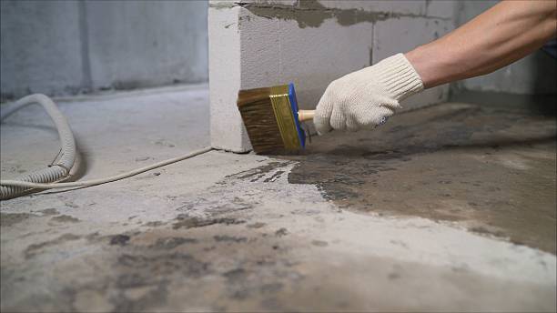 Crawl space vapor barrier installation in Brightwaters, NY